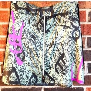 Jamie Sadock Graphic Pattern Skirt